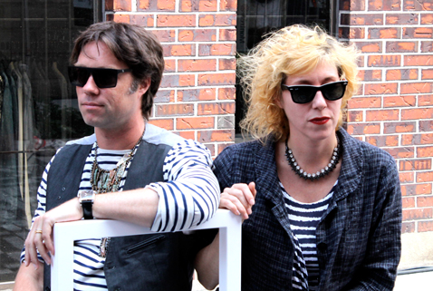 Rufus & Martha Wainwright are photographed by Danielle Bedard for marcandrew.ca ©marcandrew.ca